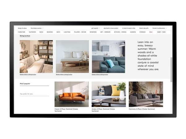 Neovo TX-4302 - 43" Diagonalklasse (42.5" synlig) LED-bakgrunnsbelyst LCD-skjerm - intelligent skilting - med pekeskjerm (multiberørings) - 1080p 192