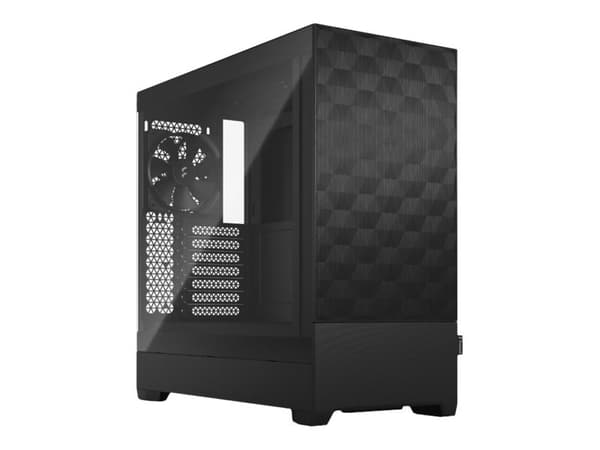 Fractal Design Pop Air RGB - Tower - ATX - genomskinlig sidopanel (härdat glas) - ingen strömförsörjning (ATX) - svart TG genomskinlig ton - USB/ljud