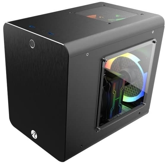 RAIJINTEK METIS PLUS, tower case (black, acrylic side panel)