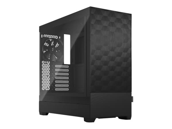 Fractal Design Pop Air - Tower - ATX - ingen strömförsörjning (ATX) - svart TG genomskinlig ton - USB/ljud Svart