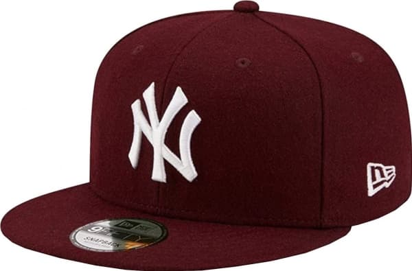 New Era New Era New York Yankees MLB 9FIFTY Cap 60245406 Burgundy S/M