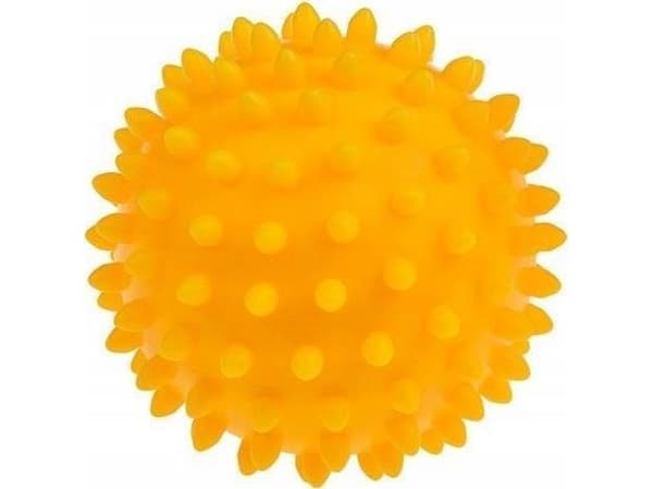 Tullo Sensory ball for massage and rehabilitation 5.4 cm yellow 416TULLO