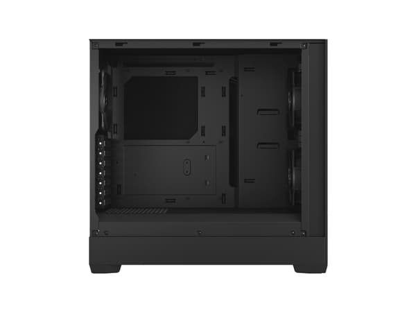 Fractal Design Pop Silent, Tower, PC, Musta, ATX, mikro ATX, Mini-ITX, Terästä, Karkaistu lasi, 17 cm