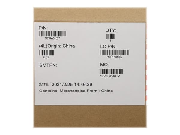 Simplo - Kannettavan tietokoneen akku - litiumioni - 3-kennoinen - 4345 mAh - 51 Wh - FRU - ThinkPad P14s Gen 2 21A0, 21A1; T14 Gen 1 20UD, 20UE - ka