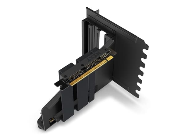 NZXT H7 Series - GPU-bøylesett (vertikal) - matt svart - for H series H5 Elite, H7, H7 Elite, H7 Flow
