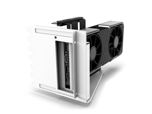 NZXT H7 Series - GPU-fäste - vit - för H series H5 Elite, H7, H7 Elite, H7 Flow