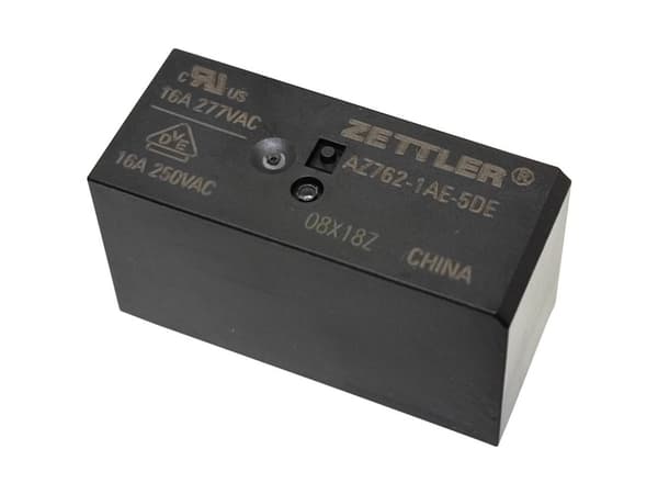 Zettler Electronics AZ762-1AE-12DE Printrelæ 12 V/DC 16 A 1 x sluttekontakt 1 stk