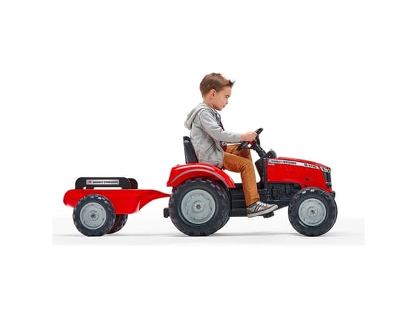 Falk 4010AB, 3 År, 4 hjul, Svart, Röd