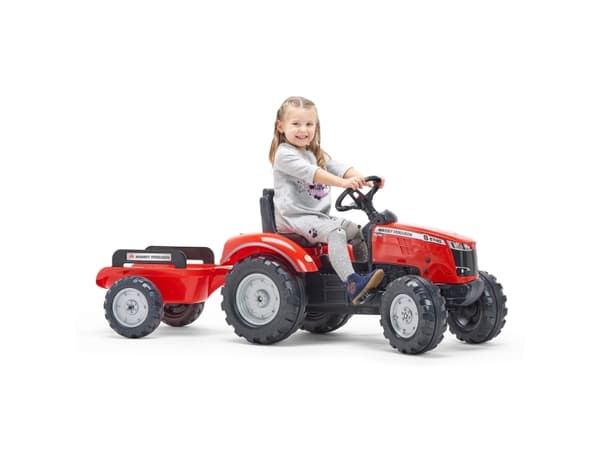 Falk 4010AB, 3 År, 4 hjul, Svart, Röd