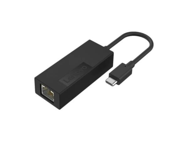 Lenovo - Nätverksadapter - USB-C - 10M/100M/1G/2.5 Gigabit Ethernet x 1 - svart - FRU - för ThinkPad X1 Fold 16 Gen 1 21ES