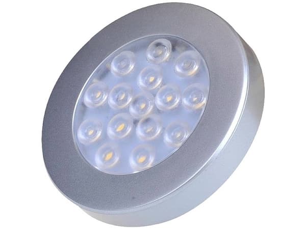 ProPlus LED-skåpbelysning 411826 LED (RGB) 12 V (Ø x T) 70 mm x 12 mm