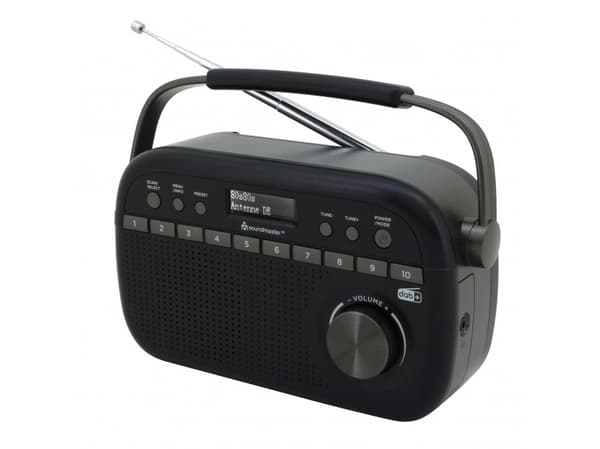 Soundmaster DAB280, Bærbar, Analoginen &amp; digitaalinen, DAB+, FM, 1,2 W, Lajittelu, Alkalinen