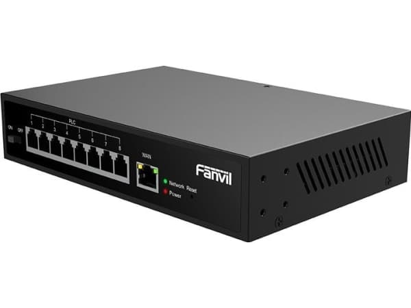Fanvil PN8, Unmanaged, Fast Ethernet (10/100), Rack mounting