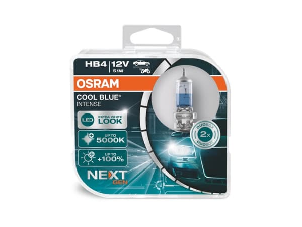 Osram Cool Blue Intense NEXT GEN - HB4 Bilpærer