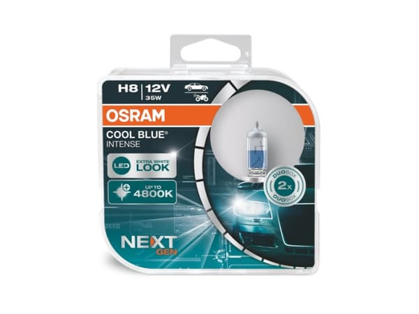 Osram Cool Blue Intense NEXT GEN H8 Auton polttimot - 2 kpl
