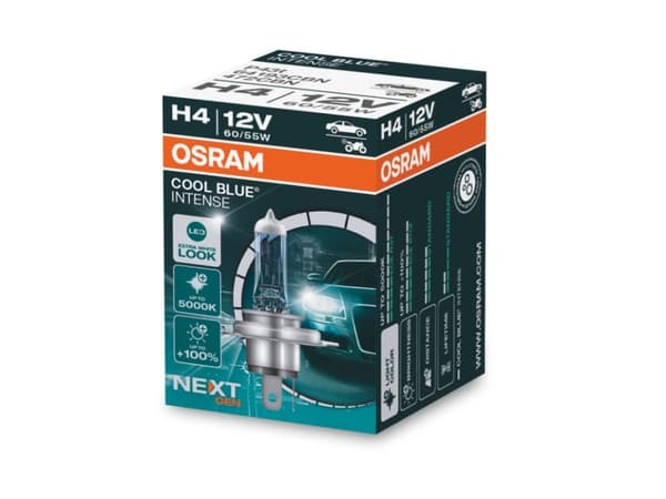 Osram Cool Blue Intense - H4 - 60/55W - 12V