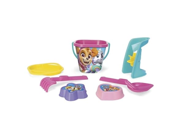 Wader Paw Patrol hiekkasetti 7 kpl pinkki