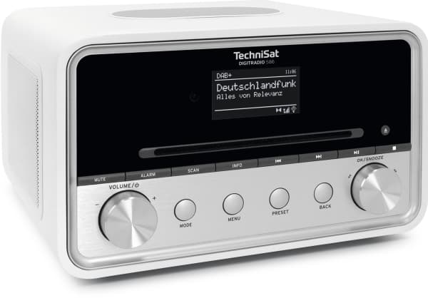 TechniSat Digitradio 586, Henkilökohtainen, Analoginen & digitaalinen, DAB+, FM, 87,5 - 108 MHz, 174 - 240 MHz, 20 W