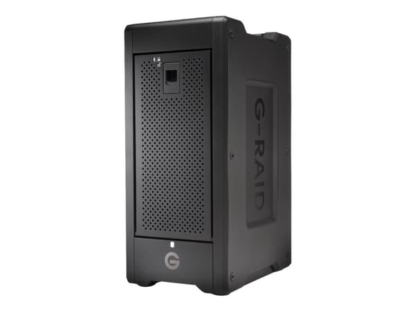 SanDisk Professional G-RAID SHUTTLE 8 - Hårddiskarray - 160 TB - 8 fack - HDD 20 TB x 8 - Thunderbolt 3, USB 3.1 Gen 2 (extern)