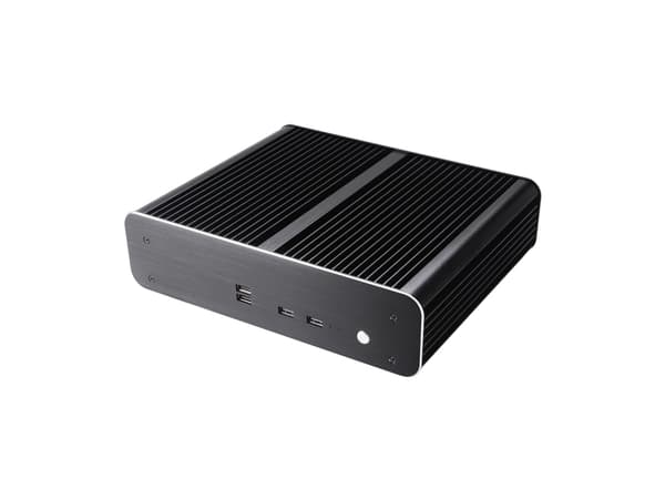 Akasa Euler TX, Small Form Factor (SFF), PC, Sort, Mini-ITX, Aluminium, Kopper, Harddisk, Kraft indikator Sort
