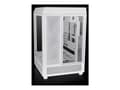 Miniatyrbild 1 av 5: Thermaltake The Tower 500 Snow - Mid tower - utökad ATX - genomskinlig sidopanel (härdat glas) - ingen strömförsörjning (PS/2) - vit - USB/ljud