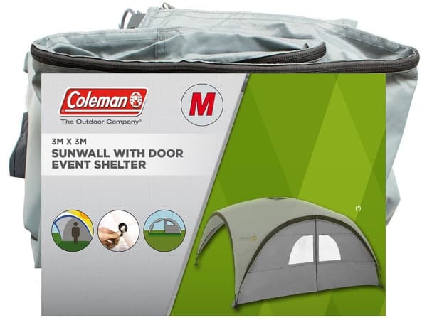 Coleman 2000028635, Husly, Sølv, Polyester, 3000 mm, 3000 mm, 1,2 kg