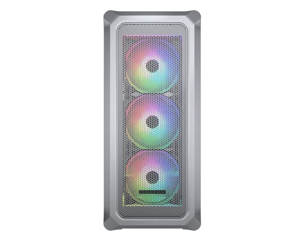 Cougar Archon 2 Mesh RGB, Midi Tower, PC, Hvit, ATX, Micro ATX, Mini-ITX, Netting, Herdet glass, Spilling Hvit