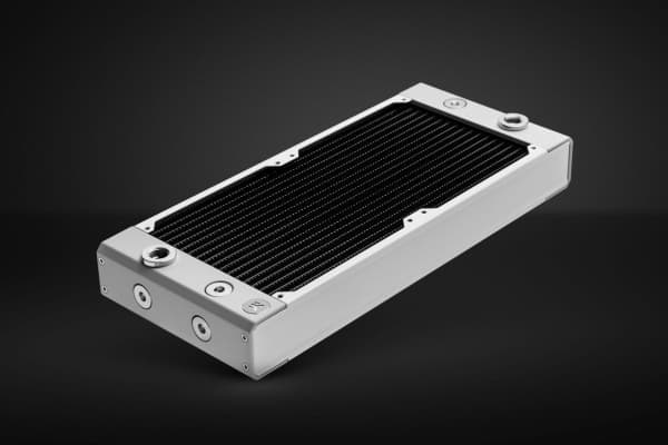 EK Water Blocks 3831109839348, Jäähdytin, Messinki, Kupari, Ruostumaton teräs, Valkoinen, 1/4", 1 bar, 145 mm