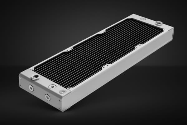 EK Water Blocks 3831109839386, Element, mässing, Koppar, Rostfritt stål, Vit, 1/4", 1 Bar, 145 mm