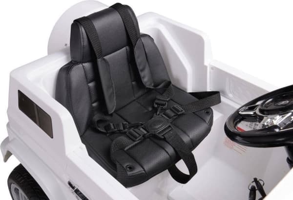 Bambi Racer Batteridriven bil för barn HL1058 - Vit