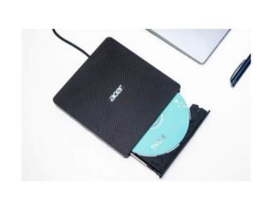 Acer DVD - Diskenhet - DVD±RW (+R dubbla lager) - USB - insticksmodul - svart