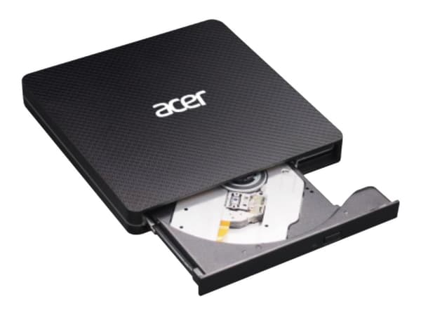 Acer DVD - Diskenhet - DVD±RW (+R dubbla lager) - USB - insticksmodul - svart