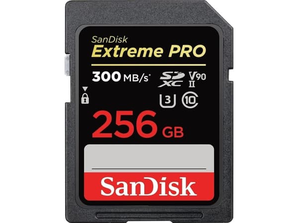 SanDisk Extreme Pro - Flashminnekort - 256 GB - UHS-II U3 / Class10 - SDXC UHS-II