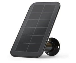Arlo Solar Panel With Magnetic Connection - Black