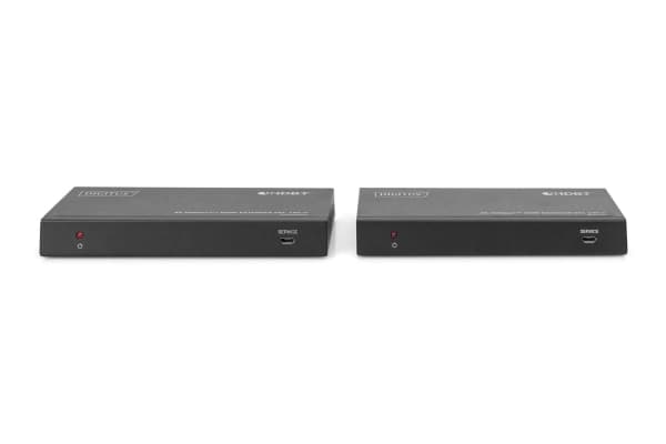 DIGITUS DS-55508 - Sender og mottaker - video/lyd/infrarød/seriell-utvider - HDMI, HDBaseT - over CAT 5e/6/7/8 - opp til 150 m
