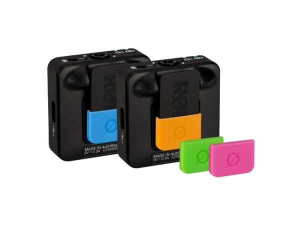 RØDE Colors 2 - trådløs GO:n ja Lavalierin hætterit