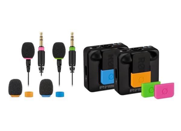 Rode Colors 2 Kolorowe nakładki na Wireless GO i Lavalier