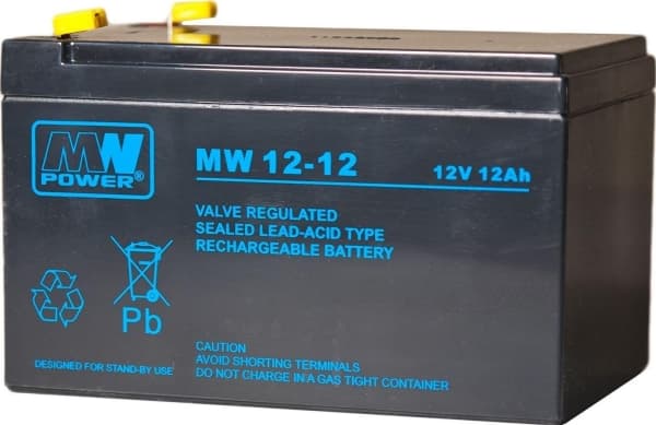 Mpl Strøm Elektrisk BATTERI 12V/12AH-MW