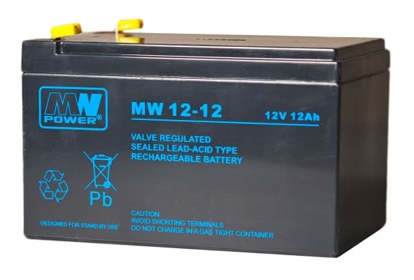 Mpl Strøm Elektrisk BATTERI 12V/12AH-MW