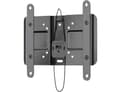 Miniatyrbild 3 av 4: Sanus Premium Series VSL4 - Konsol - för platt panel - svart - skärmstorlek: 13"-39" - väggmonterbar