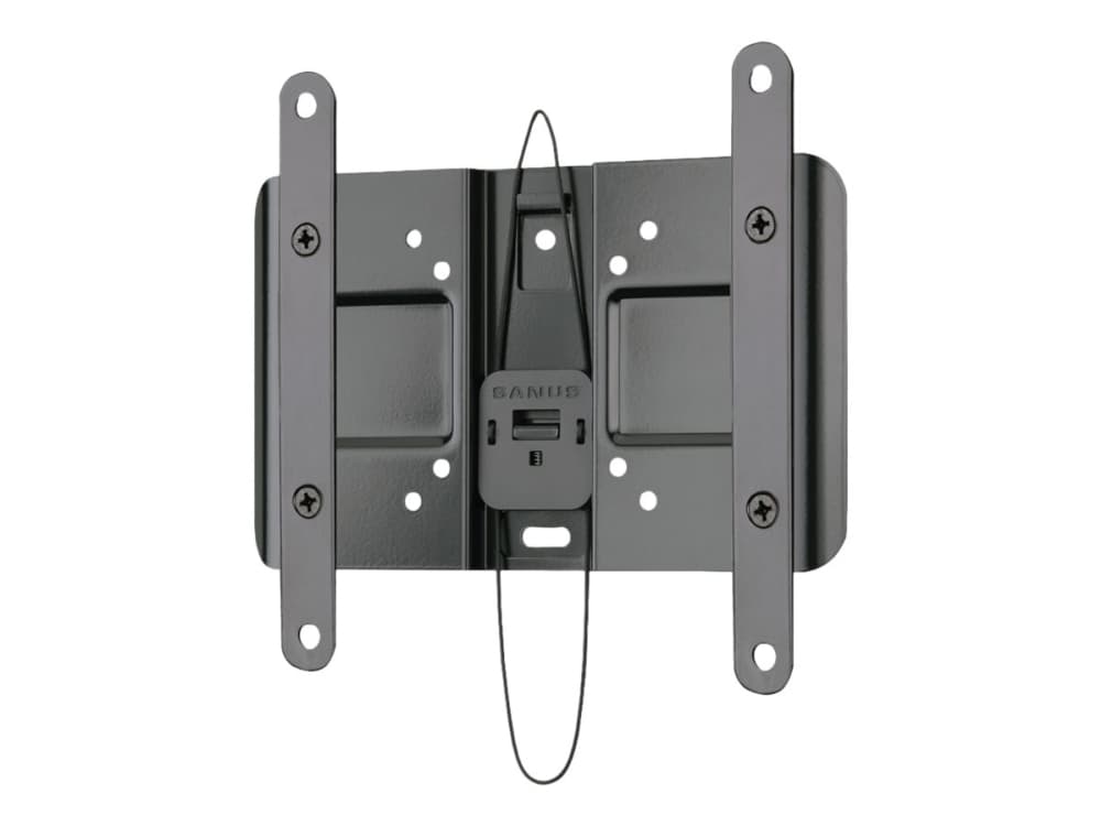 Sanus Premium Series VSL4 - Konsol - för platt panel - svart - skärmstorlek: 13"-39" - väggmonterbar