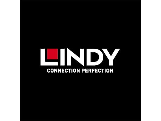 Lindy 43347, Harmaa, Alumiini, 0,3 m, 3840 x 2160 pikseliä, 60 Hz, 18 Gbit/s