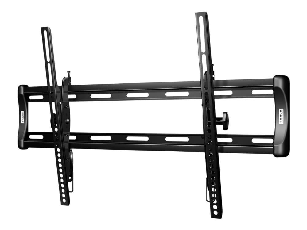 Sanus VuePoint - Monteringssats (lutningsbart väggfäste) - för platt panel - skärmstorlek: 47"-80" - monteringsgränssnitt: upp till 800 x 600 mm