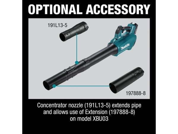 Makita - Dyse - for Makita DUB184RF, DUB184Z