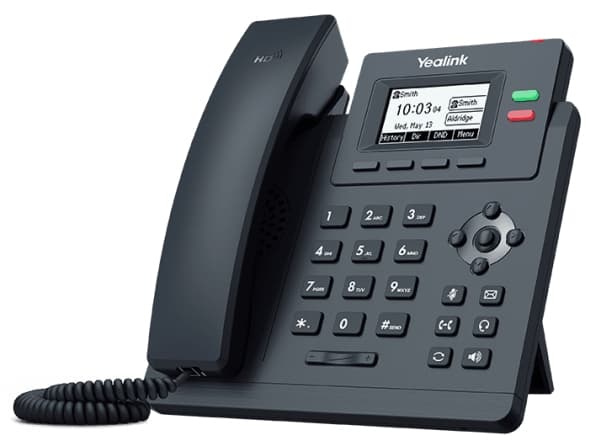 Yealink SIP-T31P, IP Phone, Harmaa, Johdollinen puhelin, 1000 entries, LCD, 5,84 cm (2.3")