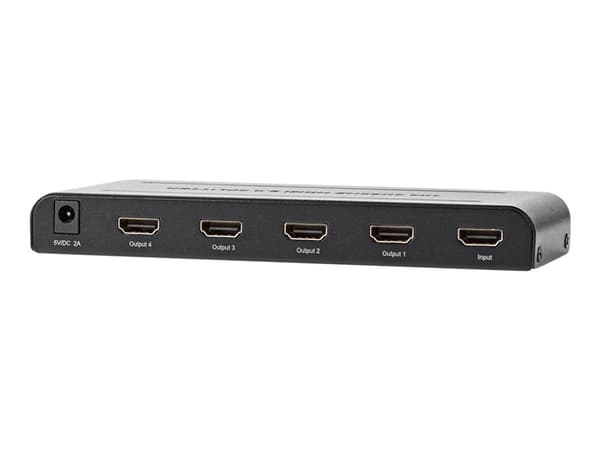 Nedis VSPL3474AT - Video/lyd-splitter - 4 x HDMI - stasjonær