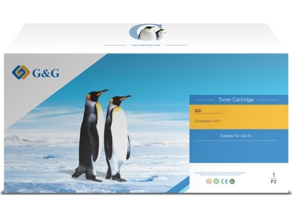 G&amp;G G&amp;G yhteensopiva väriaine HP CE312A, NT-CH312FY-A, HP 126A, keltainen, 1000 kpl