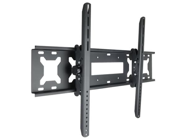 Montis Uchwyt TV „MONTE VISO” MT076 60"-105" 120 kg "BIG SCREEN TV", 2,67 m (105"), 200 x 200 mm, 1000 x 600 mm, 15 - 15°, Stål, Sort Sort