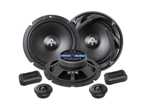 Autotek ATX 6.2C 2-vägs inbyggda högtalare 200 W Innehåll: 1 set