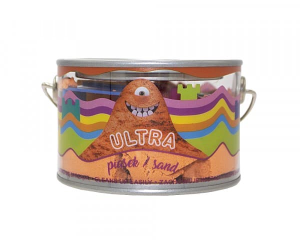 Epee UltraSand 200 g burk 5 formar orange Slottsformar